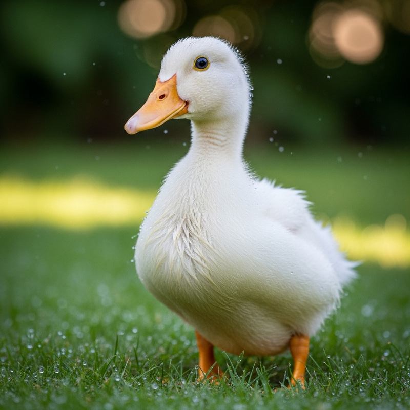 Adorable Duck - A Charming Image of a Duck