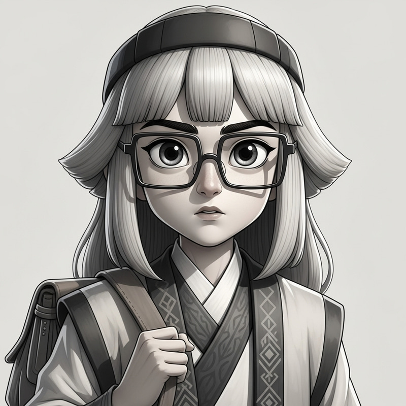 Humanized Maomao from Kusuriya no Hitorigoto Humanized Maomao from Kusuriya no Hitorigoto