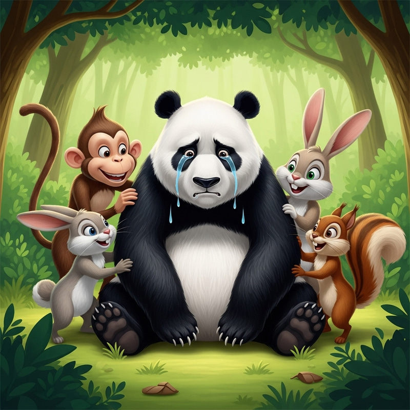 Crying Panda in the Forest: A Comedy of Animals Crying Panda in the Forest: A Comedy of Animals