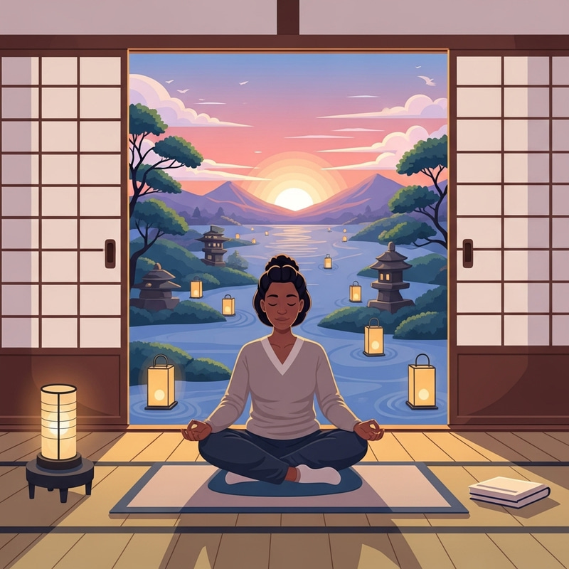 Discover True Success, Zen Style | Serene Meditation Scene Discover True Success, Zen Style | Serene Meditation Scene