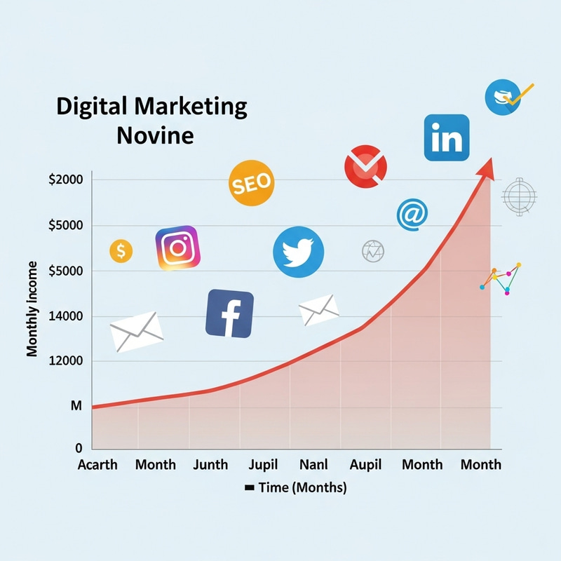 Digital Marketing Course: Monthly Income Potential for Beginners Digital Marketing Course: Monthly Income Potential for Beginners