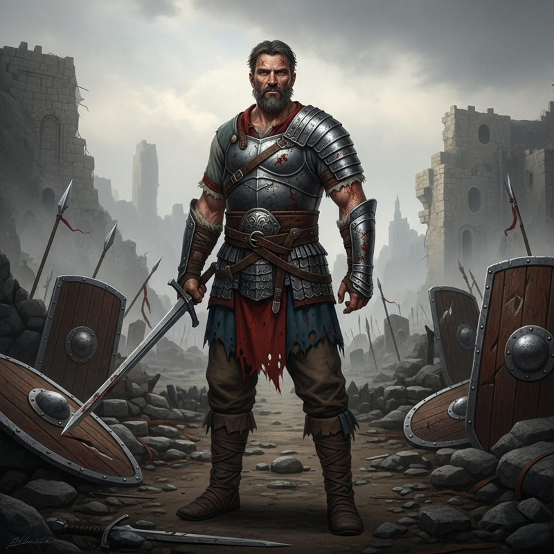 Defiant against Life's Battles - Determination and Resilience Defiant against Life's Battles - Determination and Resilience