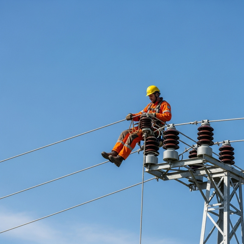 Falling on Distribution System: A Lineman's Misstep Falling on Distribution System: A Lineman's Misstep
