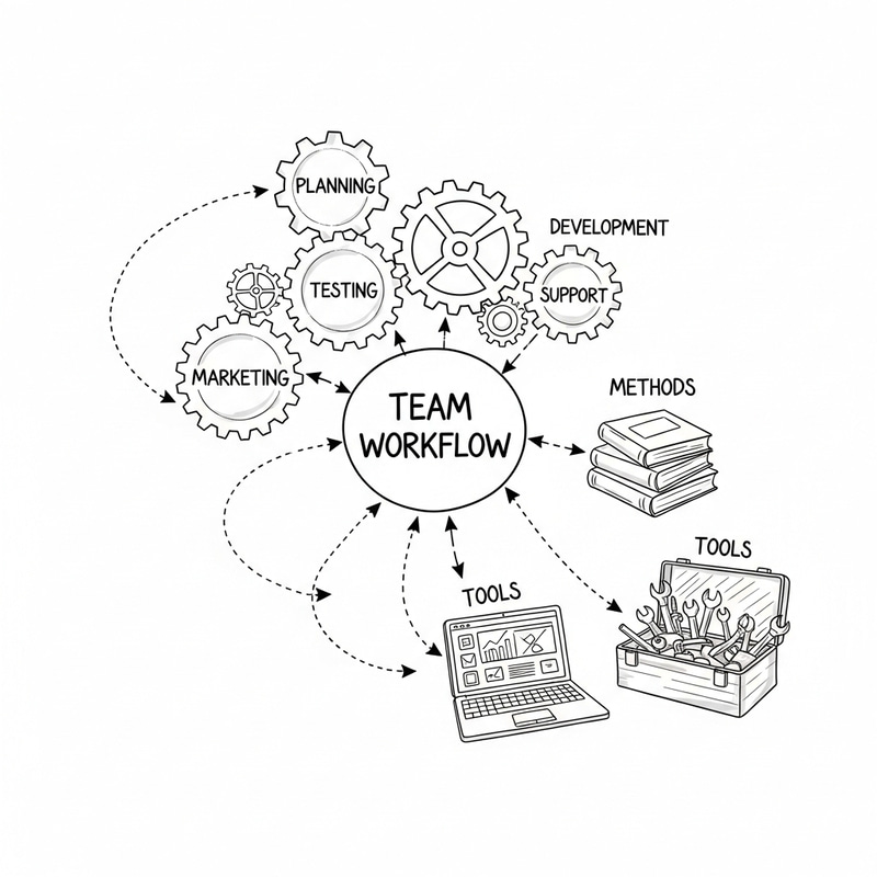 Team Function Mind Map: Processes & Tools Team Function Mind Map: Processes & Tools