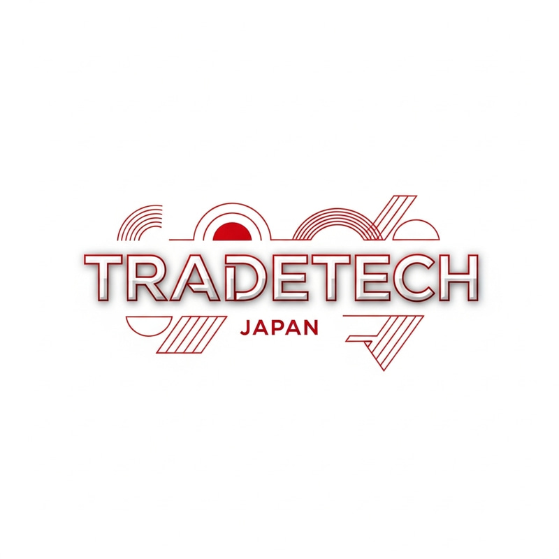 TradeTech Japan Lettering Logo Design | Elegant & Modern TradeTech Japan Lettering Logo Design | Elegant & Modern