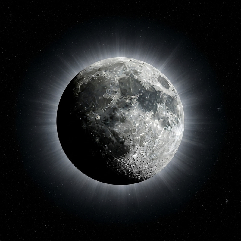 Moon Ball: Ethereal Texture in Space Moon Ball: Ethereal Texture in Space