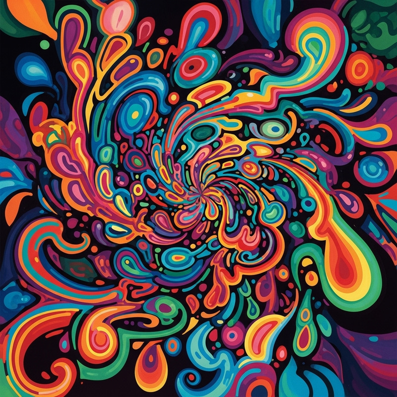 Vibrant & Surreal Psychedelic Art | Kaleidoscope of Colors