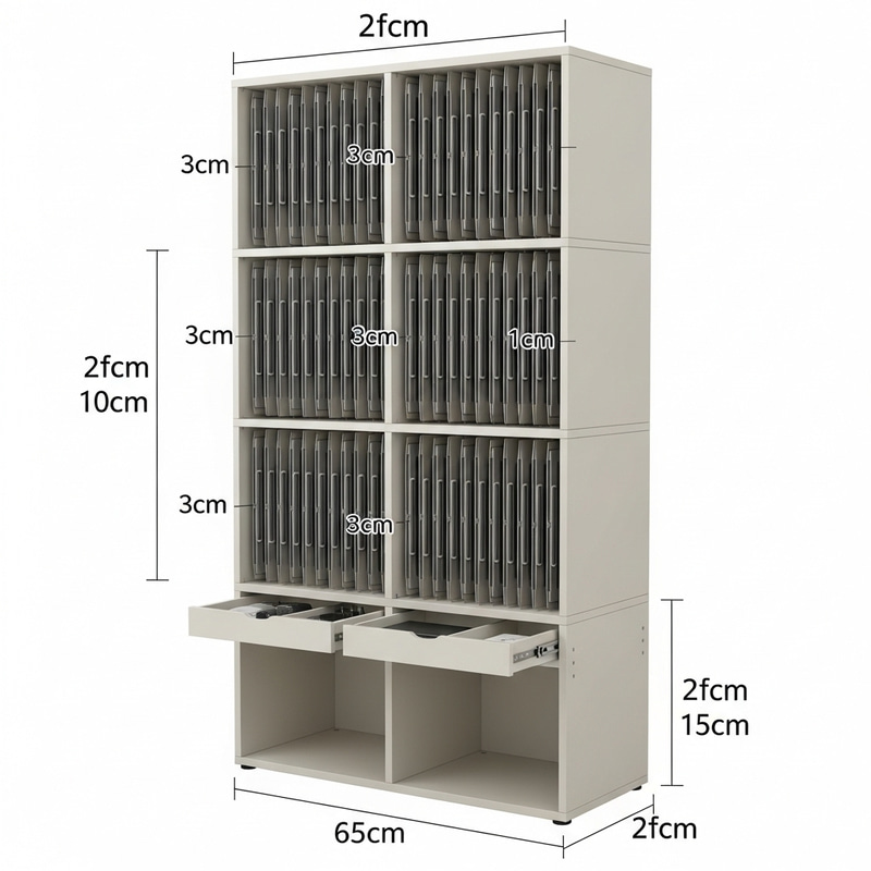 Innovative Eight-Foot Laptop Storage Rack Design Innovative Eight-Foot Laptop Storage Rack Design