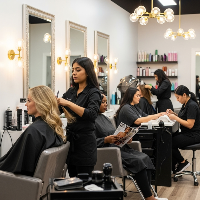 Women's Beauty Salon Services: Hair, Nails, & Fashion Trends Women's Beauty Salon Services: Hair, Nails, & Fashion Trends