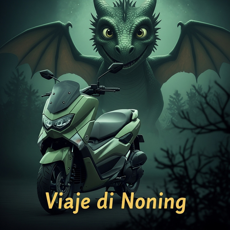 Yamaha Nmax Scooter: Enigmatic 'Viaje di Noning' Encounter