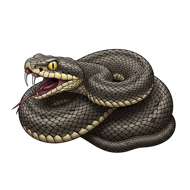 Iconic Kobra Illustration - Detailed Realistic Snake Art Iconic Kobra Illustration - Detailed Realistic Snake Art