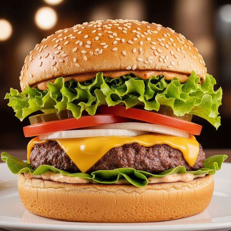 1 Million Burger - Gourmet Delight of Exceptional Value 1 Million Burger - Gourmet Delight of Exceptional Value
