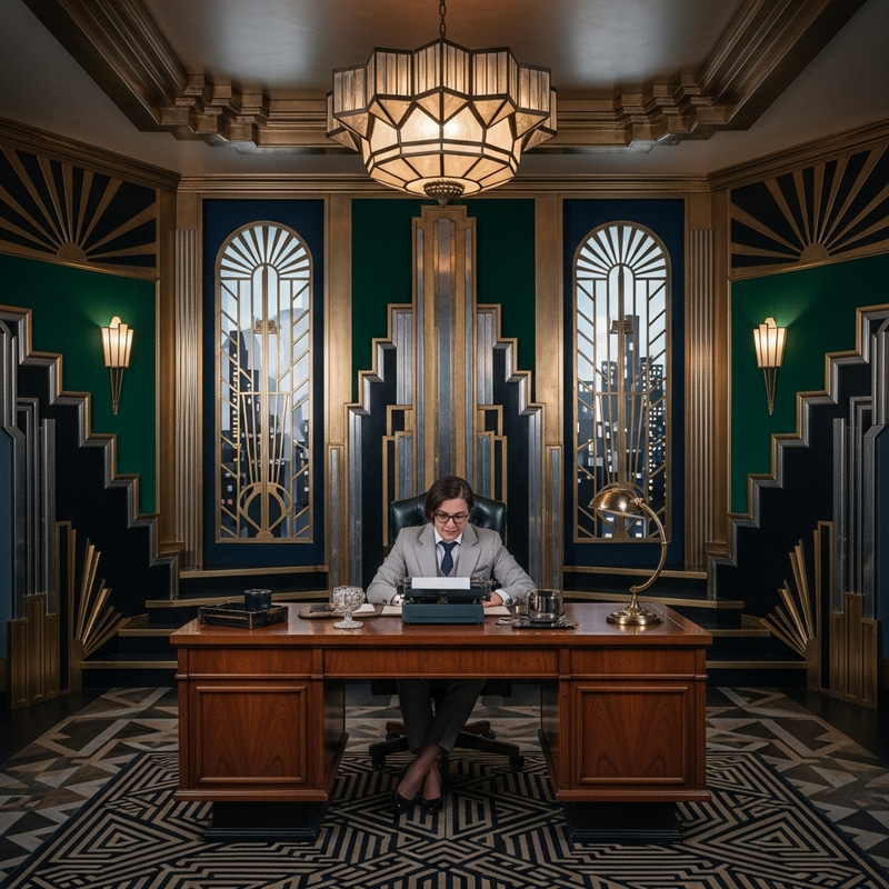 Professional Art Deco Style: Modern Elegance for Professionals Professional Art Deco Style: Modern Elegance for Professionals