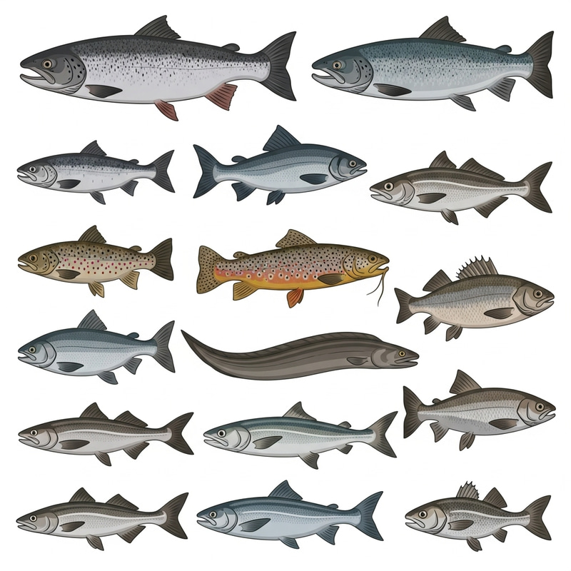 List of Fish from Ireland: Graphics Collection List of Fish from Ireland: Graphics Collection