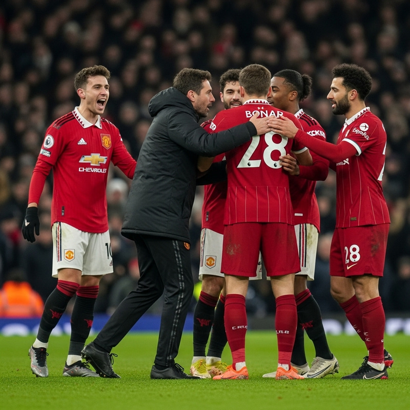 Dramatic Manchester United Victory and Liverpool Defeat | Sports Emotions Dramatic Manchester United Victory and Liverpool Defeat | Sports Emotions