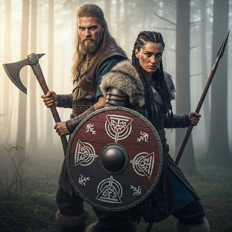 Epic Battle Prep of Viking Warriors Epic Battle Prep of Viking Warriors