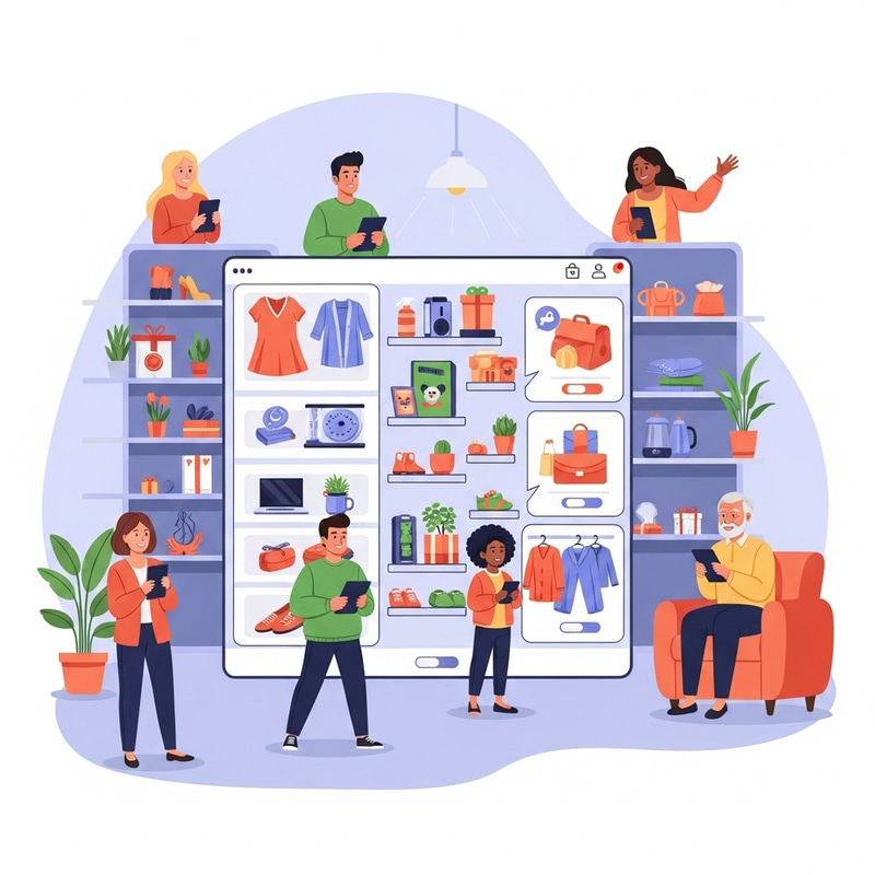 Vibrant Online Shopping Experience for Everyone