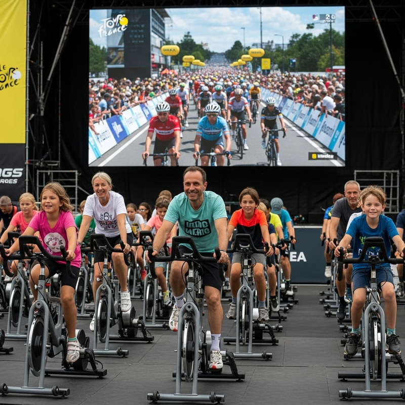 Exciting Stage City Tour de France Cycling Event with Families Exciting Stage City Tour de France Cycling Event with Families