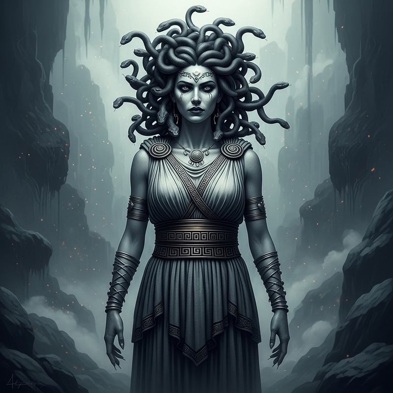 Medusa - Captivating Gorgon Image Medusa - Captivating Gorgon Image