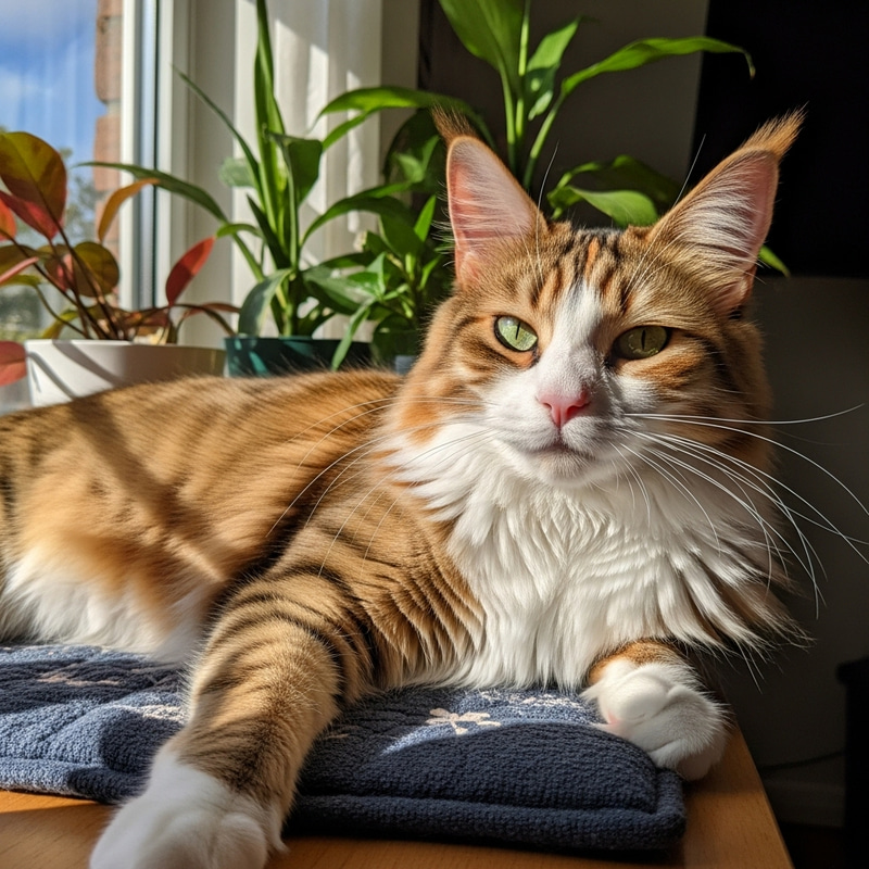 Majestic Calico Maine Coon Bengal Cat Majestic Calico Maine Coon Bengal Cat