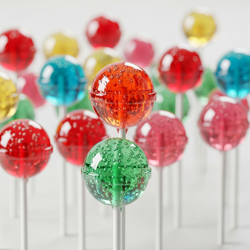Enchanting Lollipop with Liquid Filling | Flavor Surprises