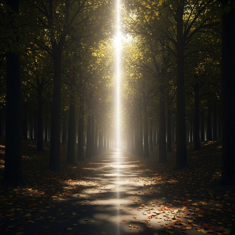 Bob Thompson Forest Path: Serene Nature Beauty