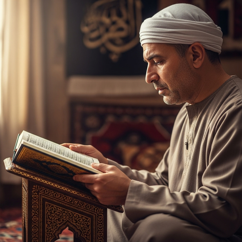 Ahmet Kaya Reading the Qur'an | Quiet Devout Moment