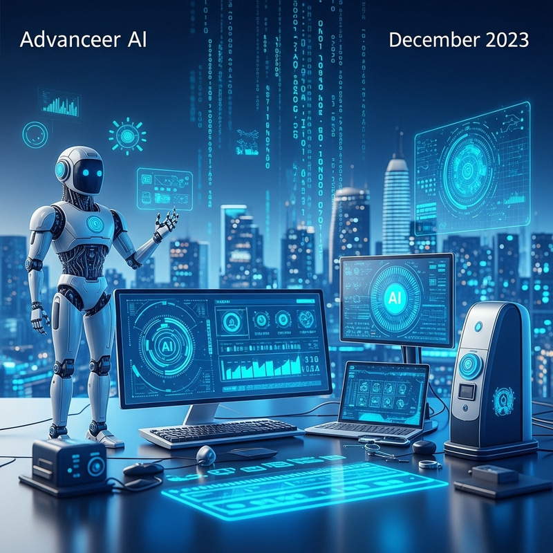 AI Advancements December 2023 | Futuristic Style AI Advancements December 2023 | Futuristic Style