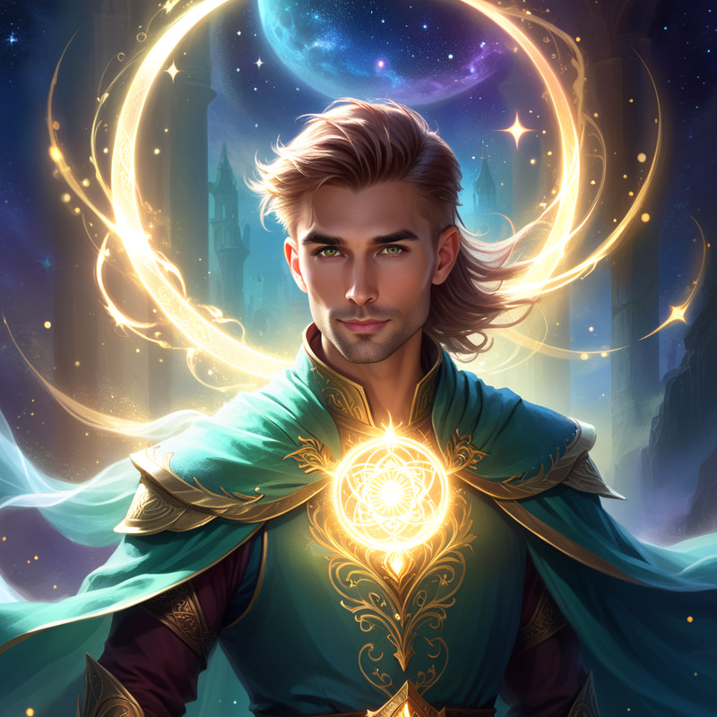 Magical Caricature: Mystical Character Portrait Magical Caricature: Mystical Character Portrait