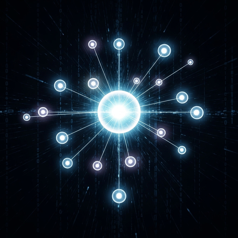 Infinite Internet Network | Main Server Sphere & Interconnected Nodes Infinite Internet Network | Main Server Sphere & Interconnected Nodes