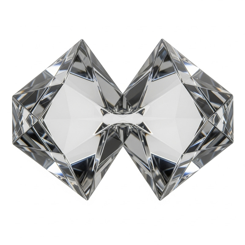 Symmetrical Clear Shapes Merging Gracefully Symmetrical Clear Shapes Merging Gracefully