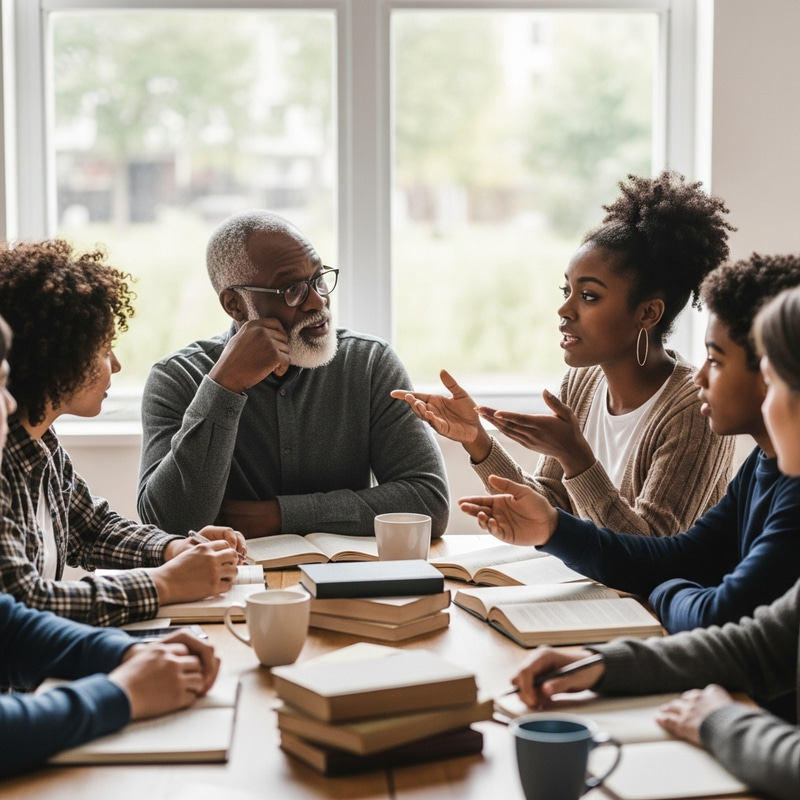 Black People Group Discussion - Meaningful Discourse