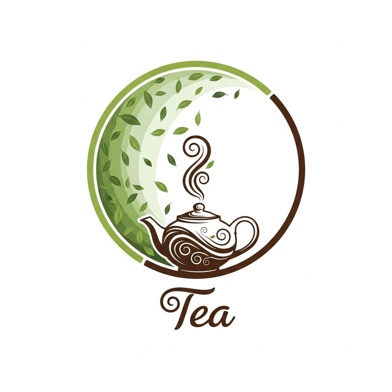 Premium Tea Logo Design | Elegant & Sophisticated Theme Premium Tea Logo Design | Elegant & Sophisticated Theme