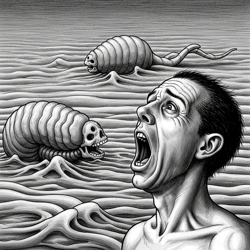 Screaming Man: A Universal Echo of Anguish Screaming Man: A Universal Echo of Anguish