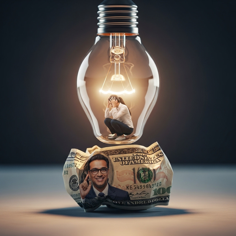 Cognitive Dissonance and Money: Illustration of Inner Conflict