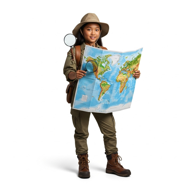 Adventurous Archaeologist Girl | World Explorer Adventurous Archaeologist Girl | World Explorer