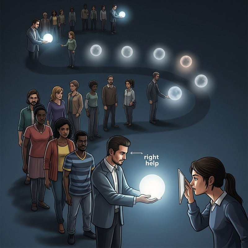 Filtering the Right Support: Strategies for Effective Assistance