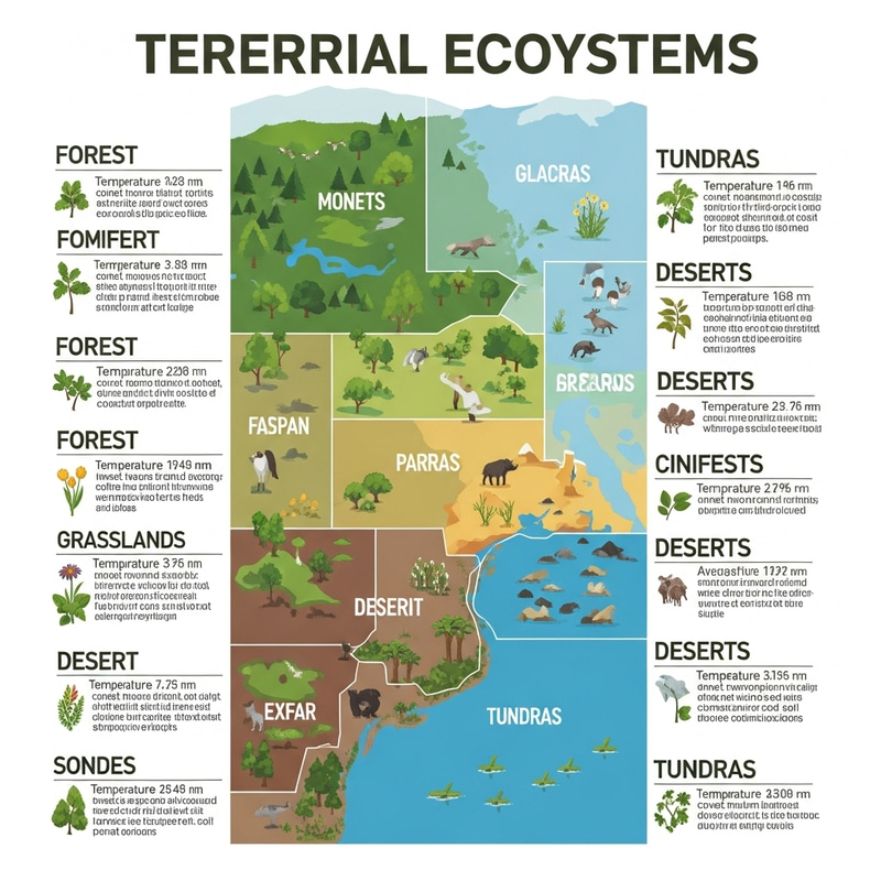 Detailed Conceptual Map of Terrestrial Ecosystem Types Detailed Conceptual Map of Terrestrial Ecosystem Types