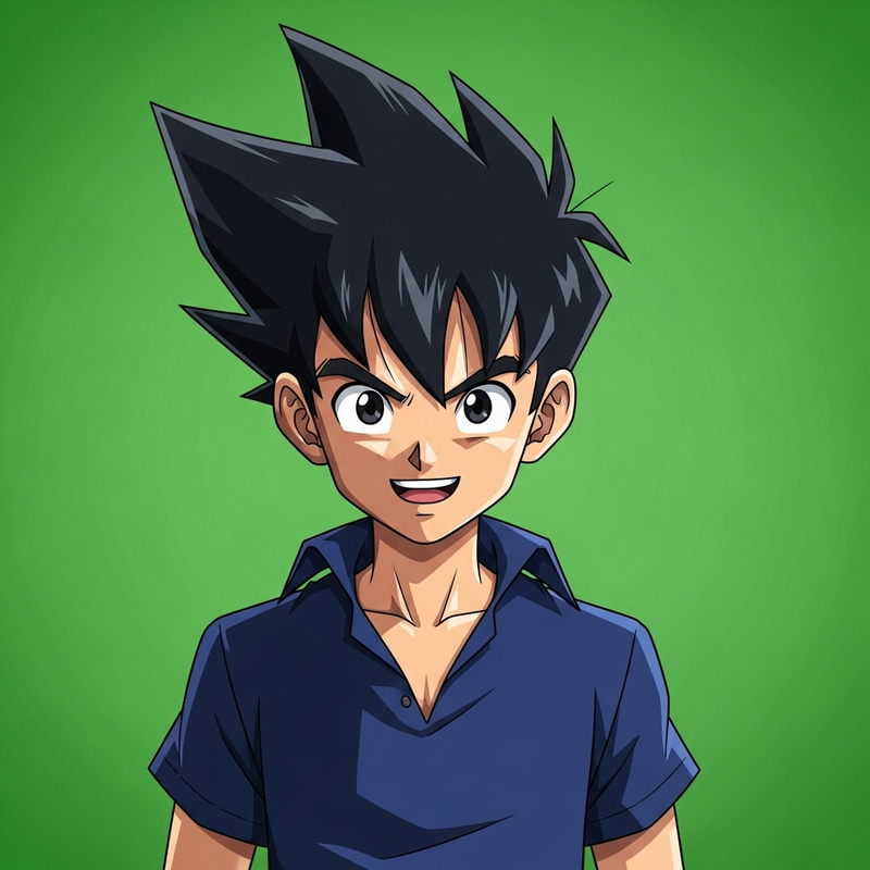 Anime-Style South Asian Boy Avatar Creation Anime-Style South Asian Boy Avatar Creation