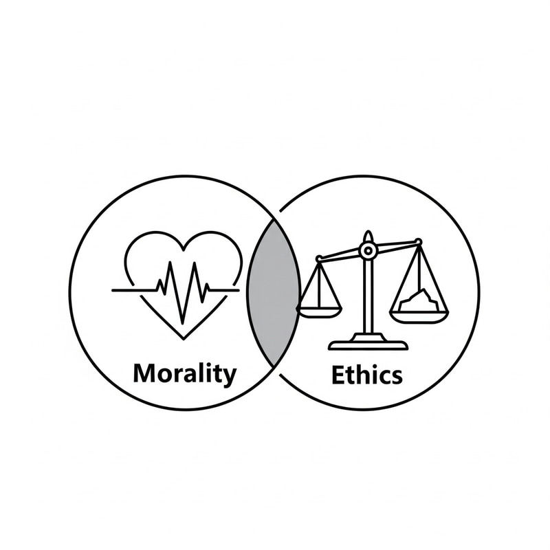 Morality vs Ethics: Understanding the Difference Visually Morality vs Ethics: Understanding the Difference Visually