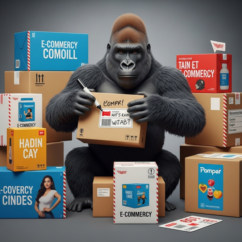 E-Commerce Postal Packaging Gorilla Marketing E-Commerce Postal Packaging Gorilla Marketing