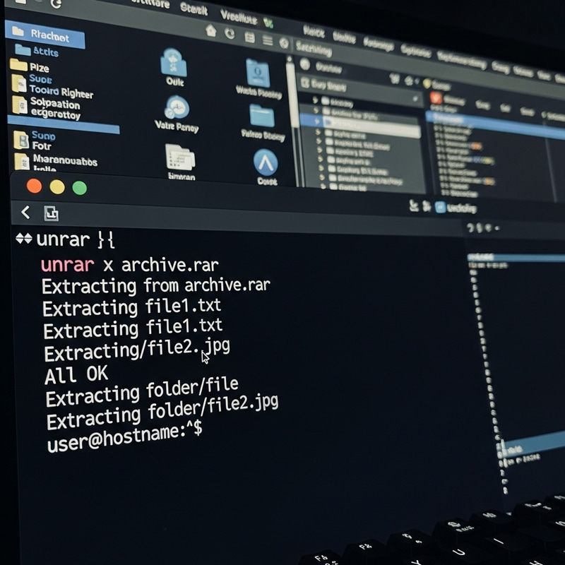 Linux: Extracting .rar Files for Computer OS Linux: Extracting .rar Files for Computer OS