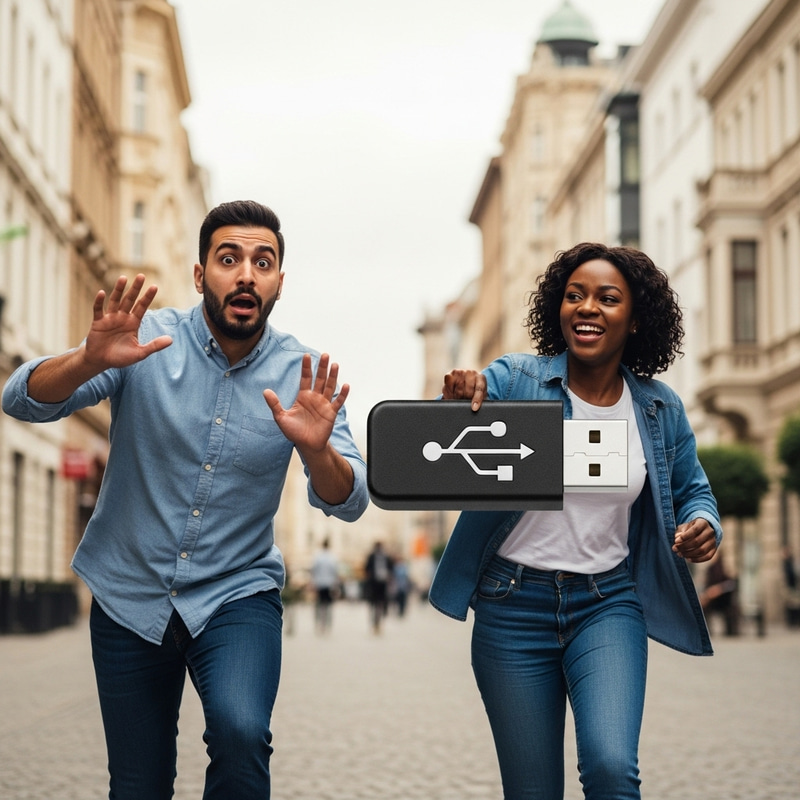 Data Theft Drama: Race Against Time in City Center Data Theft Drama: Race Against Time in City Center