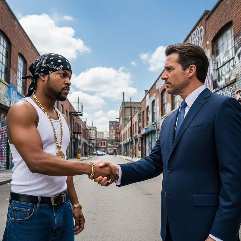 Tupac Shakur and Donald Trump: Unlikely Handshake Tupac Shakur and Donald Trump: Unlikely Handshake