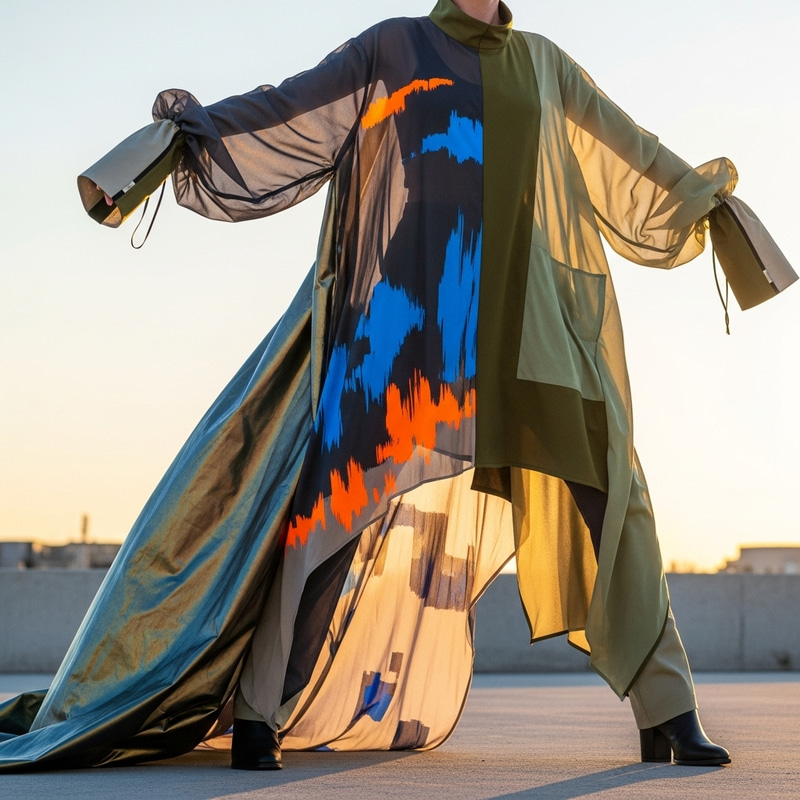 Trendy Oversize Clothing Design | Modern Attire Creation