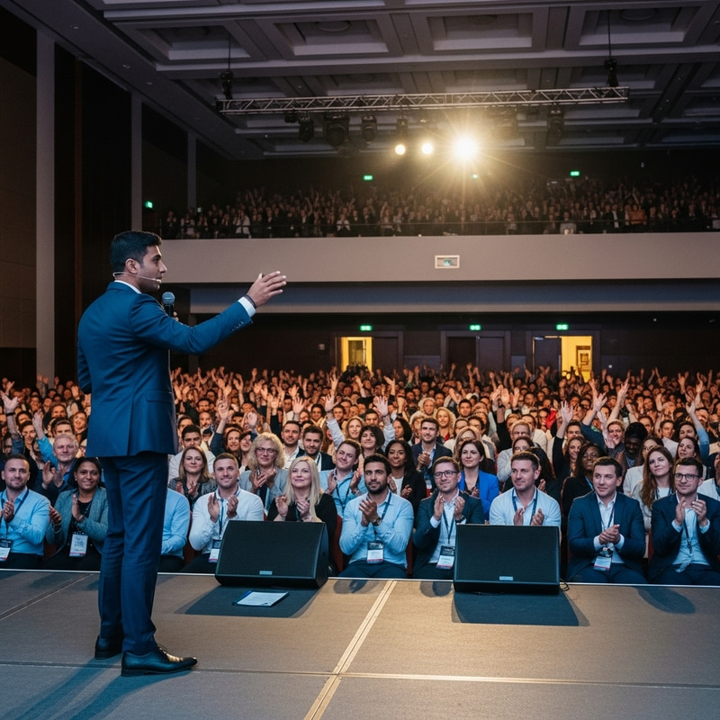 Inspiring Training Session with Standing Ovation Inspiring Training Session with Standing Ovation