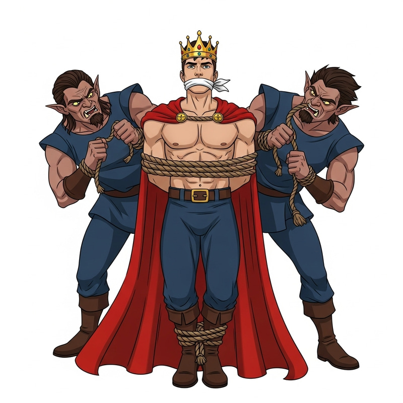 Captured Prince Phillip by Fantastical Creatures - Enchanted Art