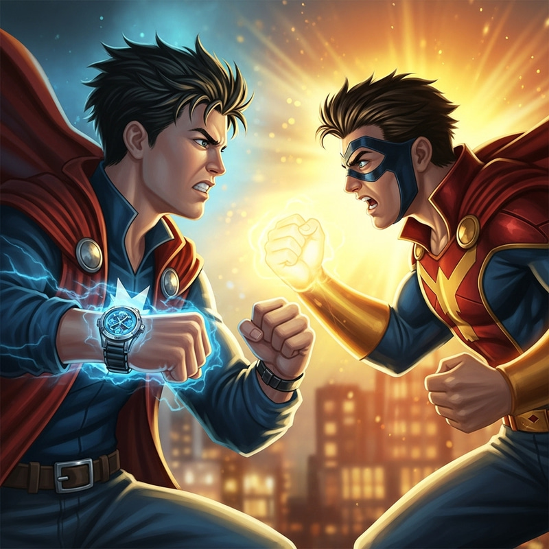 Epic Battle: Ben 10 Vs Man of Steel Hyperrealistic Showdown