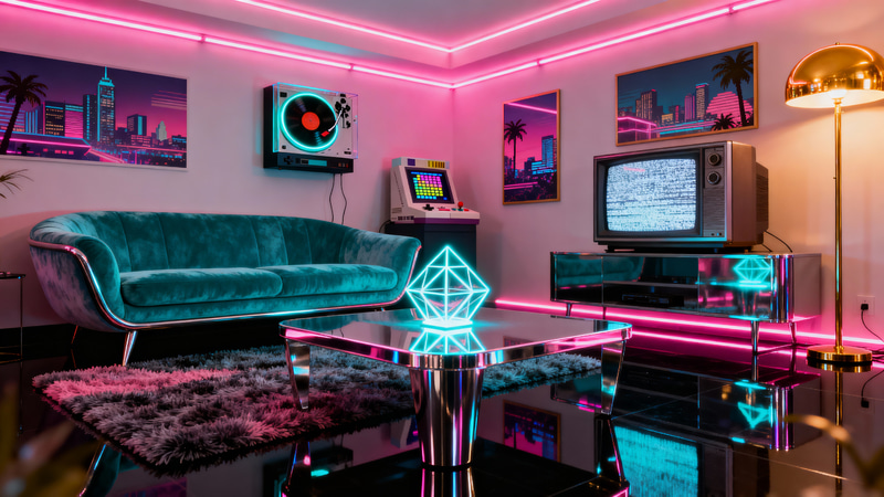 Beautiful Retrowave Living Room Design Ideas Beautiful Retrowave Living Room Design Ideas