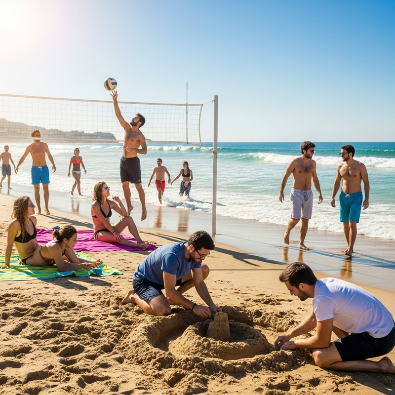 Modern Spanish People, 25, Beach Day Bliss